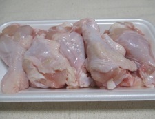 鶏手羽元の赤唐揚げパプリカ風味　材料　