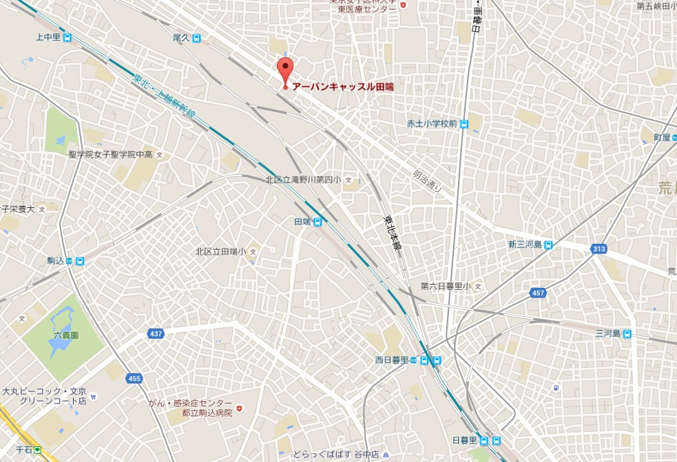 田端地図