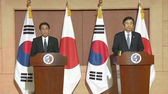 日韓外相会談 慰安婦問題で最終的解決を確認
