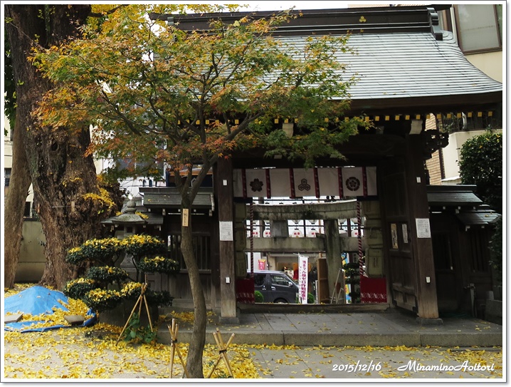 櫛田神社門2015-12-16櫛田神社からキャナルシティ (37)