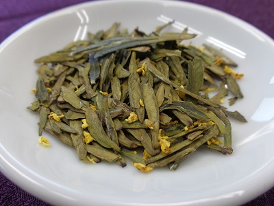 桂花龍井茶