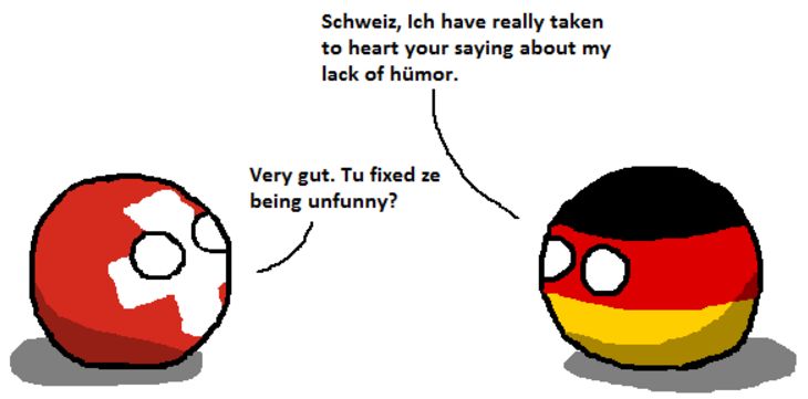 ドイツが滑らないジョークを言うよ (1)