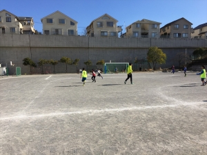 2015年度 青葉FC初蹴り ＠すすき野小学校／少年サッカー