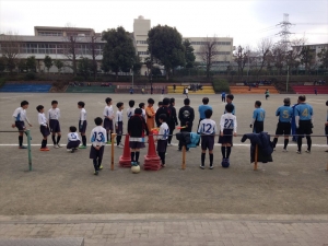 2014年度 6年生を送る会 ＠すすき野小学校／少年サッカー