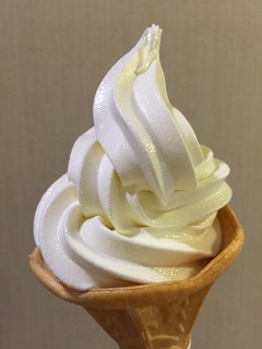 長沼温泉 ぽっぽの湯 北海道ソフトクリーム