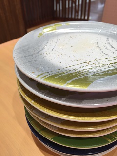 回転寿司 トポス 皿