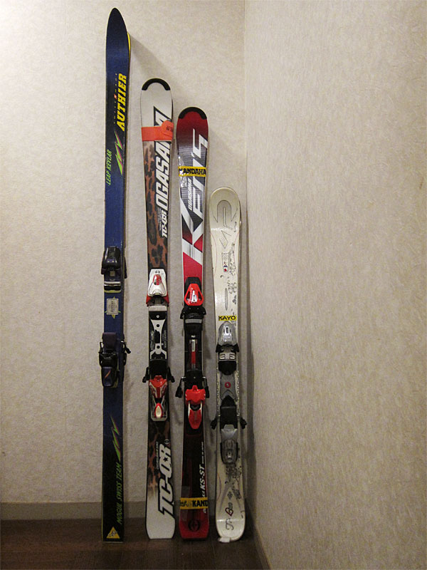 実寸サイズアトミック KONTEGA 181 スキー板 テレマーク 山スキー