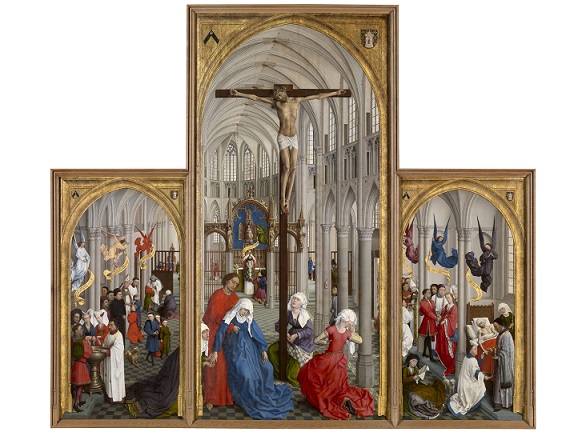 七つの秘跡 ロヒール・ファン・デル・ウェイデン画 1448年