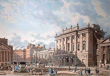 1816年のイングランド銀行と王立証券取引所