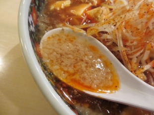忍　背脂麻婆麺　ｽｰﾌﾟ