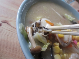 日の出食堂　ｻﾄｲﾓ麺のﾁｬﾝﾎﾟﾝ　具 (2)