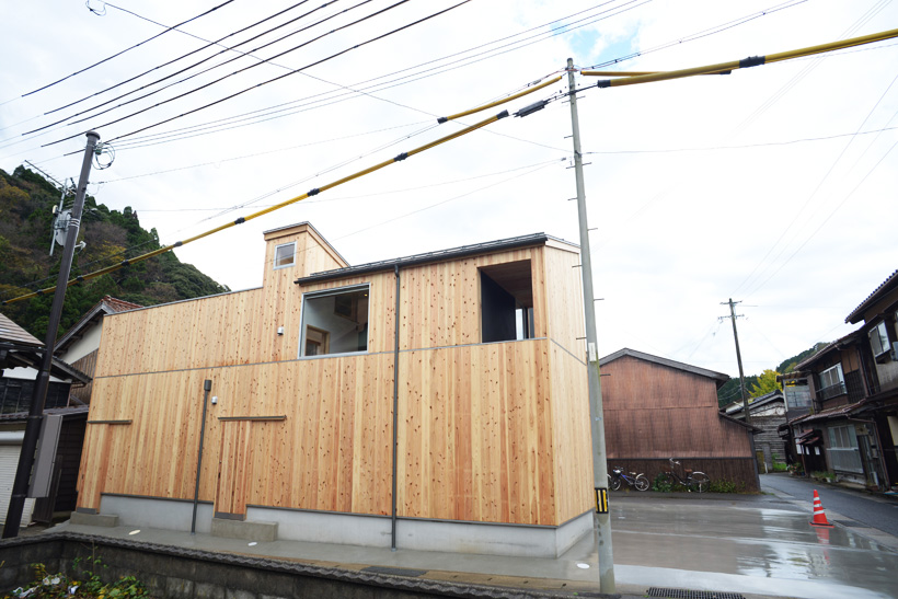 兵庫県新温泉町諸寄の家 鳥取 シェド建築設計室 山陰風だより